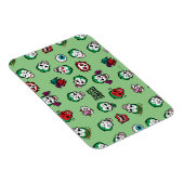 Suicide Squad | Joker Emoji Pattern Magnet (Rechte Seite)