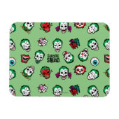 Suicide Squad | Joker Emoji Pattern Magnet (Horizontal)