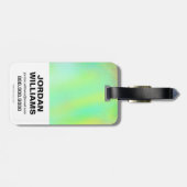 Suicide Squad | Joker Gepäckanhänger (Rückseite horizontal)