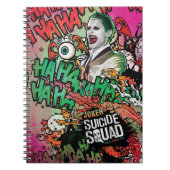 Suicide Squad | Joker Graffiti Notizblock (Vorderseite)