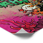 Suicide Squad | Joker Graffiti Poster (Ecke)