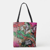 Suicide Squad | Joker Graffiti Tasche (Rückseite)