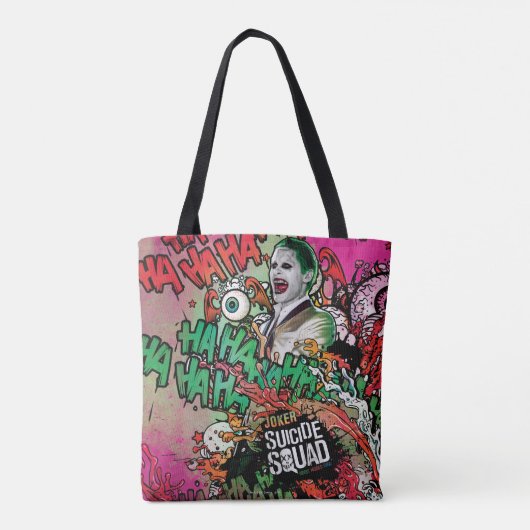 Suicide Squad | Joker Graffiti Tasche (Rückseite)