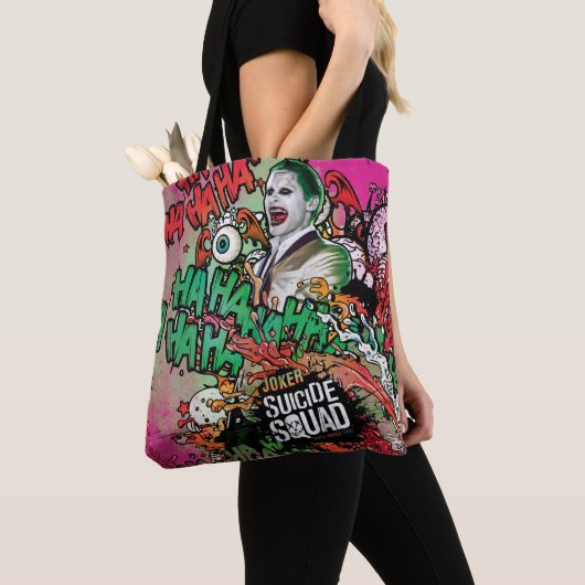Suicide Squad | Joker Graffiti Tasche (Von Nahem)