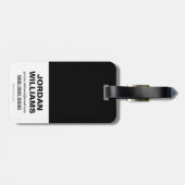 Suicide Squad | Joker & Harley Rotten Gepäckanhänger (Rückseite horizontal)