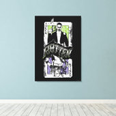 Suicide Squad Joker & Harley Rotten Leinwanddruck (Insitu (Holzboden))