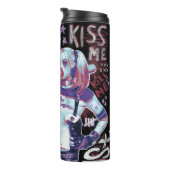 Suicide Squad Joker & Harley Typography Foto Thermosbecher (Nach rechts gedreht)