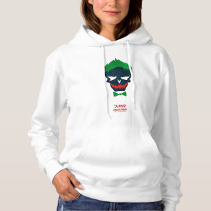 Suicide Squad   Joker Head Icon Hoodie
