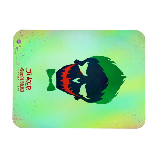 Suicide Squad | Joker Head Icon Magnet (Horizontal)