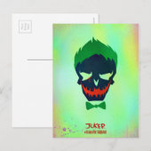 Suicide Squad | Joker Head Icon Postkarte (Vorne/Hinten)