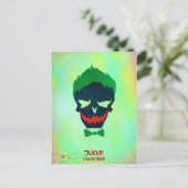 Suicide Squad | Joker Head Icon Postkarte (Stehend Vorderseite)