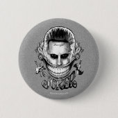 Suicide Squad | Joker Lächeln Button (Vorderseite)