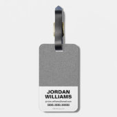 Suicide Squad | Joker Lächeln Gepäckanhänger (Rückseite vertikal)