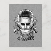 Suicide Squad | Joker Lächeln Postkarte (Vorderseite)