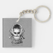 Suicide Squad | Joker Lächeln Schlüsselanhänger (Rückseite)