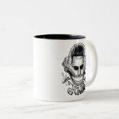 Suicide Squad | Joker Lächeln Zweifarbige Tasse (VorderseiteRechts)