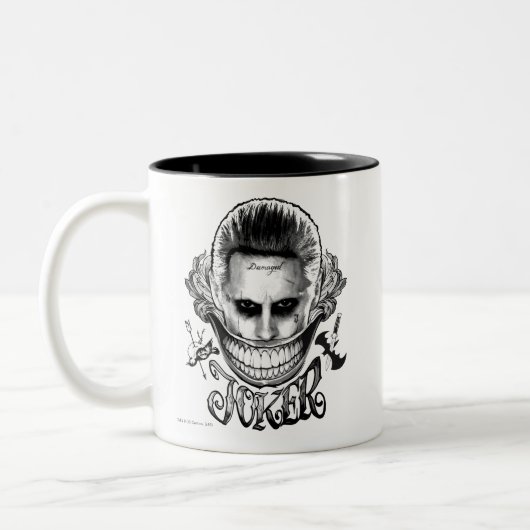 Suicide Squad | Joker Lächeln Zweifarbige Tasse (Links)