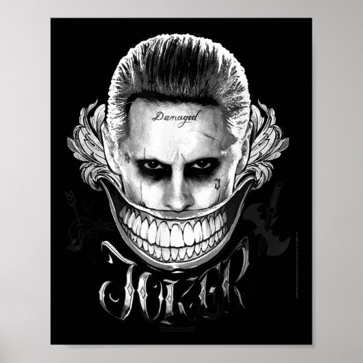 Suicide Squad Joker Poster (Vorne)
