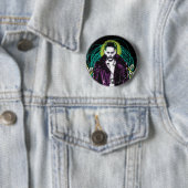 Suicide Squad | Joker Retro Rock Graphic Button (Beispiel)