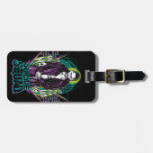 Suicide Squad | Joker Retro Rock Graphic Gepäckanhänger (Vorderseite horizontal)