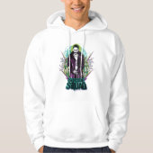 Suicide Squad | Joker Retro Rock Graphic Hoodie (Vorderseite)