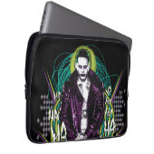 Suicide Squad | Joker Retro Rock Graphic Laptopschutzhülle (Vorne Rechts)