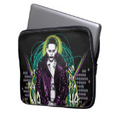 Suicide Squad | Joker Retro Rock Graphic Laptopschutzhülle (Vorderseite Links)