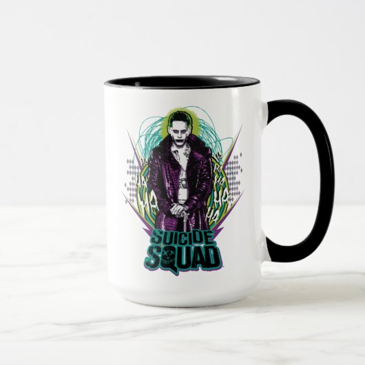 Suicide Squad | Joker Retro Rock Graphic Tasse (Rechts)