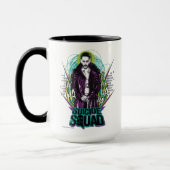 Suicide Squad | Joker Retro Rock Graphic Tasse (Links)