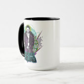 Suicide Squad | Joker Retro Rock Graphic Tasse (Vorderseite Links)