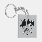 Suicide Squad | Joker Schlüsselanhänger (Vorderseite links)