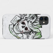 Suicide Squad | Joker Skull "All in" Tattoo Art Case-Mate iPhone Hülle (Rückseite (Horizontal))