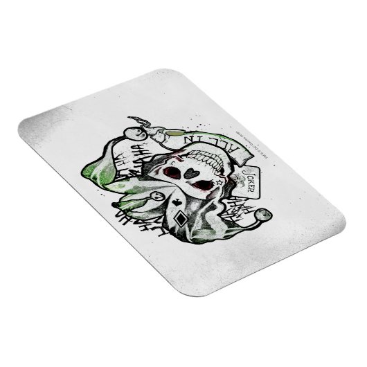 Suicide Squad | Joker Skull "All In" Tattoo Art Magnet (Rechte Seite)