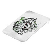 Suicide Squad | Joker Skull "All In" Tattoo Art Magnet (Linke Seite)