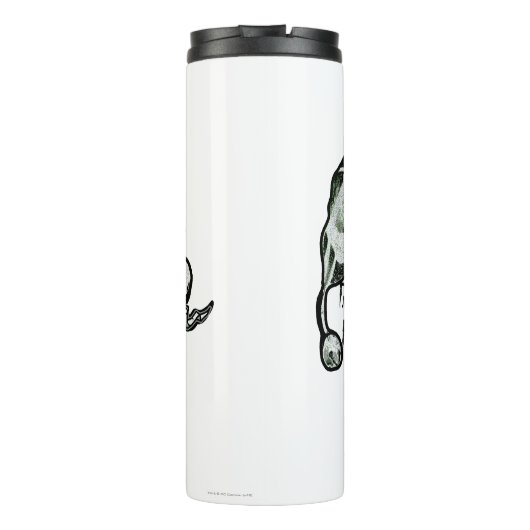 Suicide Squad | Joker Skull "All in" Tattoo Art Thermosbecher (Rückseite)