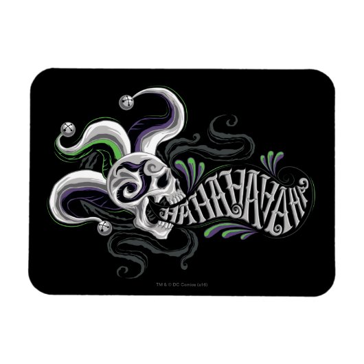 Suicide Squad | Joker Skull - Haha Magnet (Horizontal)