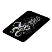 Suicide Squad | Joker Skull - Haha Magnet (Linke Seite)