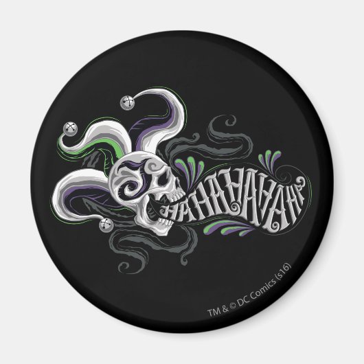 Suicide Squad | Joker Skull - Haha Magnet (Vorne)