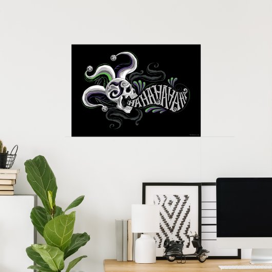 Suicide Squad | Joker Skull - Haha Poster (Heimbüro)