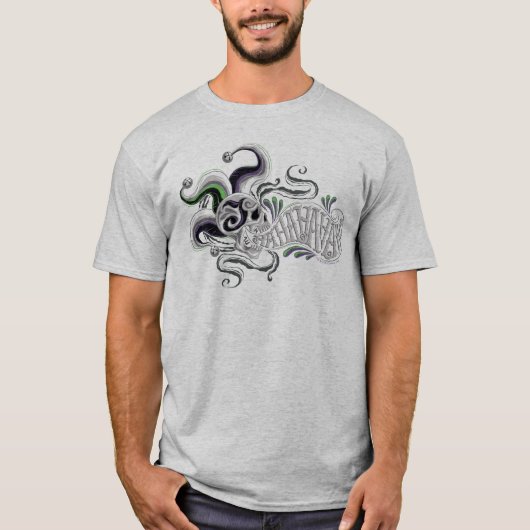 Suicide Squad | Joker Skull - Haha T-Shirt (Vorderseite)