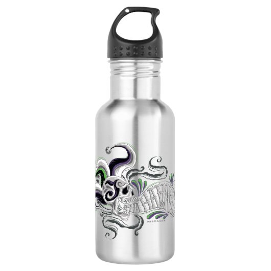 Suicide Squad | Joker Skull - Haha Trinkflasche (Vorderseite)