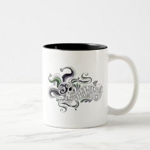 Suicide Squad   Joker Skull - Haha Zweifarbige Tasse