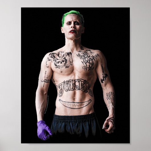 Suicide Squad Joker Stance Black Poster (Vorne)
