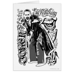 Suicide Squad Joker Typography Foto