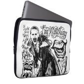 Suicide Squad Joker Typography Foto Laptopschutzhülle (Vorne Rechts)
