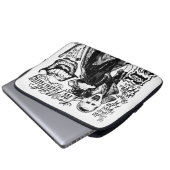 Suicide Squad Joker Typography Foto Laptopschutzhülle (Vorne Knopf)