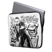 Suicide Squad Joker Typography Foto Laptopschutzhülle (Vorderseite Links)