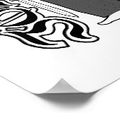 Suicide Squad Joker Typography Foto Poster (Ecke)