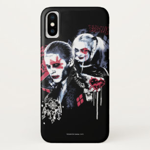 Suicide Squad   Joker und Harley Painted Graffiti Case-Mate iPhone Hülle