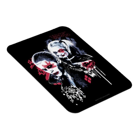 Suicide Squad | Joker und Harley Painted Graffiti Magnet (Rechte Seite)